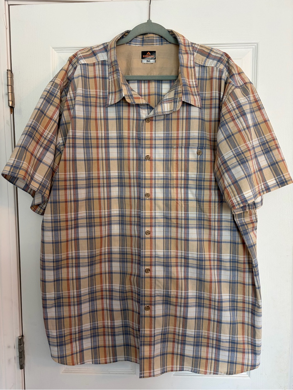 Ridgecut men’s big & tall button down shirt size 3X